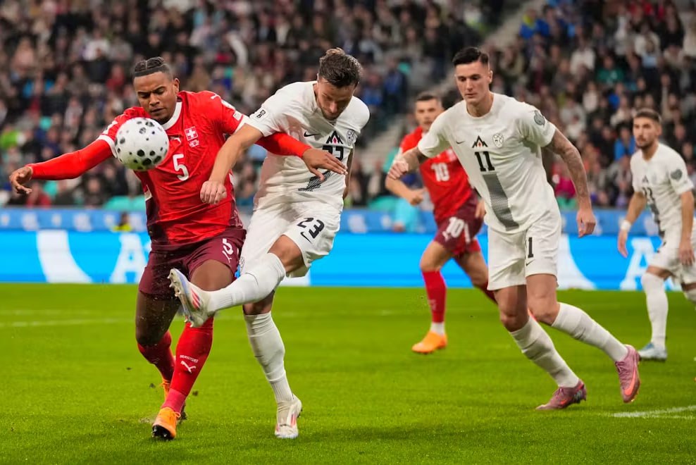 Slovenia vs Thụy Sĩ (01:45  14/10) | Xem lại trận đấu